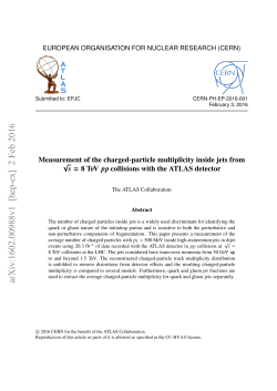 Measurement of the charged-particle multiplicity inside jets from