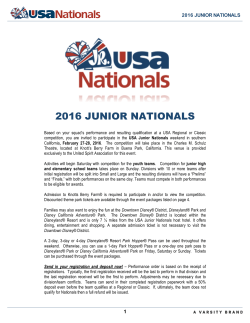 2016 JUNIOR NATIONALS