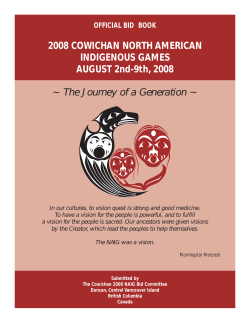 2008 Cowichan North American Indigenous Games