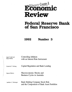 Capital Regulation and Bank Lending