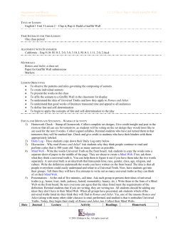 Clap it, Rap it: Build a Graffiti Wall