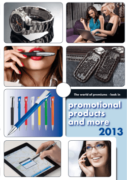promotional products and more