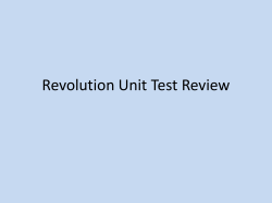 2nd Nine Weeks Exam Review