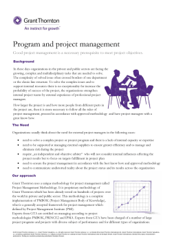 information leaflet