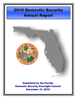 2010 Annual Report - Florida Department of Law Enforcement