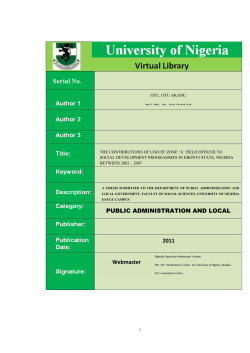 pdf - University Of Nigeria Nsukka