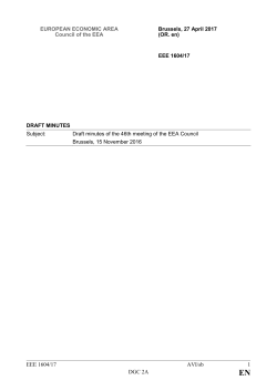 EEE 1604/17 AVI/sb 1 DGC 2A - European Free Trade Association