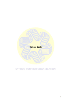 Kolossi Castle - visitcyprus.com