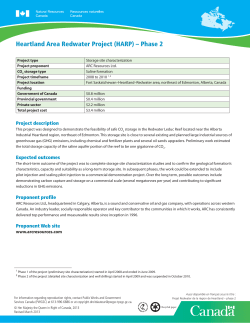 Heartland Area Redwater Project (HARP) &ndash; Phase 2