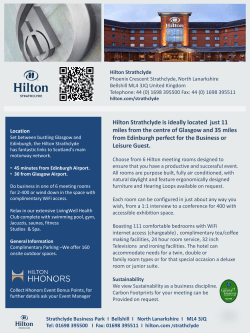 Hilton Strathclyde is ideally located just 11 miles from the centre of