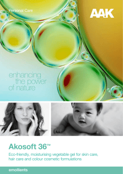 Akosoft 36 - AAK Personal Care