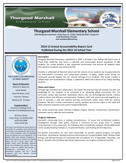 Thurgood Marshall Elementary School