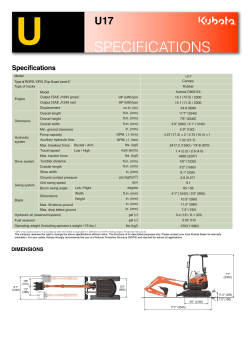 Model Type of tracks Model Output (SAE J1349 net) Displacement