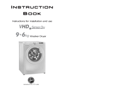 Hoover Washer Dryer VisionHD 9+6 VHW966DP