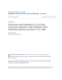 indians and empires cultural change among the omaha and pawnee
