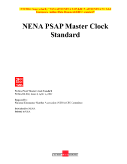 NENA04 - National Emergency Number Association