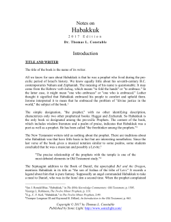 Habakkuk - Sonic Light