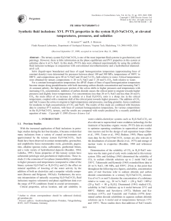 Synthetic fluid inclusions - geochem.geos.vt.edu