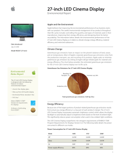 27-inch LED Cinema Display