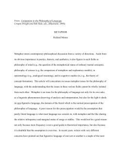 Metaphor - Harvard University
