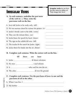 IRREGULAR VERBS