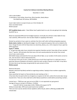 Farm Committee Minutes 11.17.16