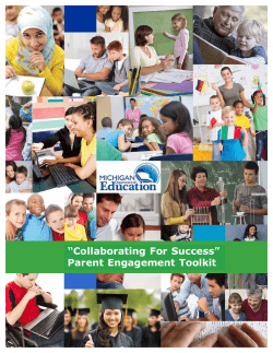 "Collaborating For Success" Parent Engagement Toolkit