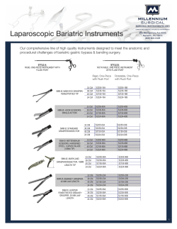 Laparoscopic Bariatric Instruments