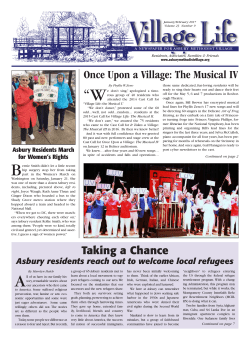 January/February 2017 Village Life