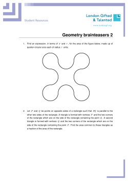 Geometry brainteasers 2