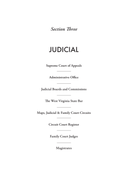 judicial - West Virginia Legislature
