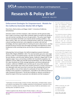 Enforcement Strategies for Empowerment