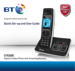 BT6500 User Guide - BT Business Direct