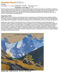 Gaye Adams - Canada House Gallery