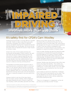 Impaired driving involves more than you think