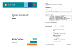 Caledonia GO Station Transit Project Assessment Process Tree