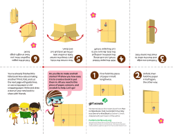 First fold this piece of paper in half, lengthwise. You`ve already