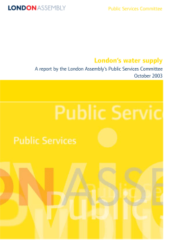 London`s Sewers cover