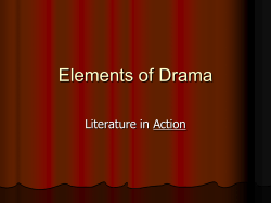 Elements of Drama