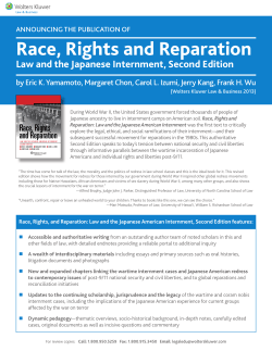 Race, Rights and Reparation