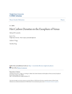 Hot Carbon Densities in the Exosphere of Venus