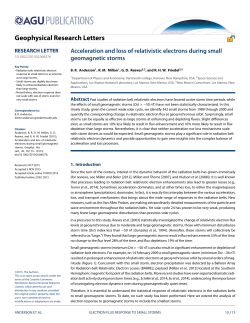 Acceleration and loss of relativistic electrons during small