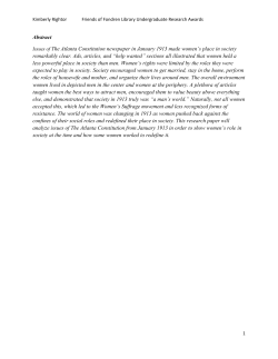 Abstract Issues of The Atlanta Constitution newspaper in January