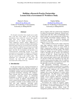 Building a Research-Practice Partnership