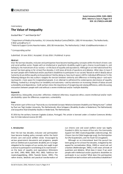 The Value of Inequality