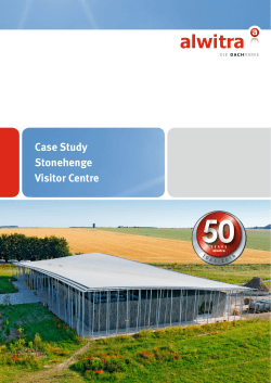 Case Study Stonehenge Visitor Centre