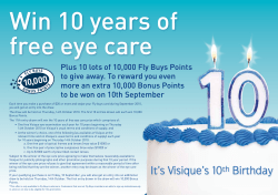 It`s Visique`s 10th Birthday
