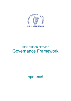 Irish Prison Service Corporate Governance Framework