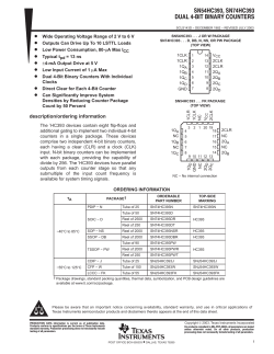 SN54HC393, SN74HC393 (Rev. D)