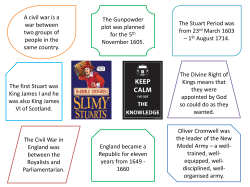 Oliver Cromwell was the leader of the New Model Army &ndash; a well